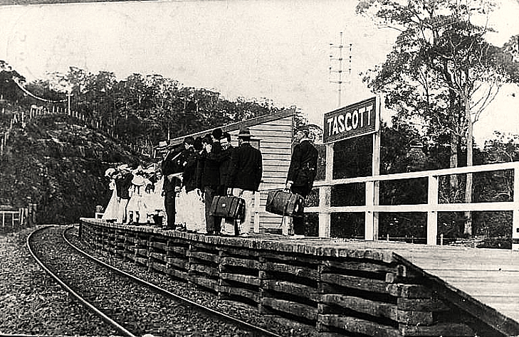 Tascott. Old Tascott Station c1913
